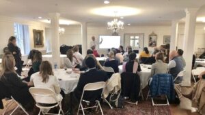 District C presents to Leadership Raleigh cohort